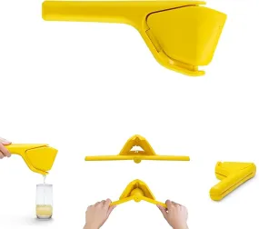 10” Lemon Juicer, Easy-Squeeze Manual, Folds Flat, Ergonomic Handle