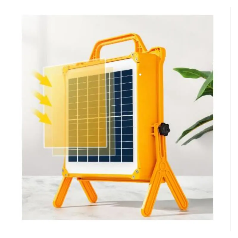 100W Solar Powered Portable Flood Light -Ja-Fl-02S100W