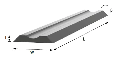 100x14.1x2.56 Terminus Quick Change Knife -BOX OF 10