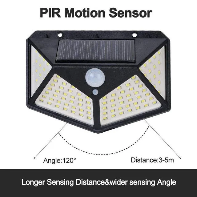 114 Led Solar Wall Light