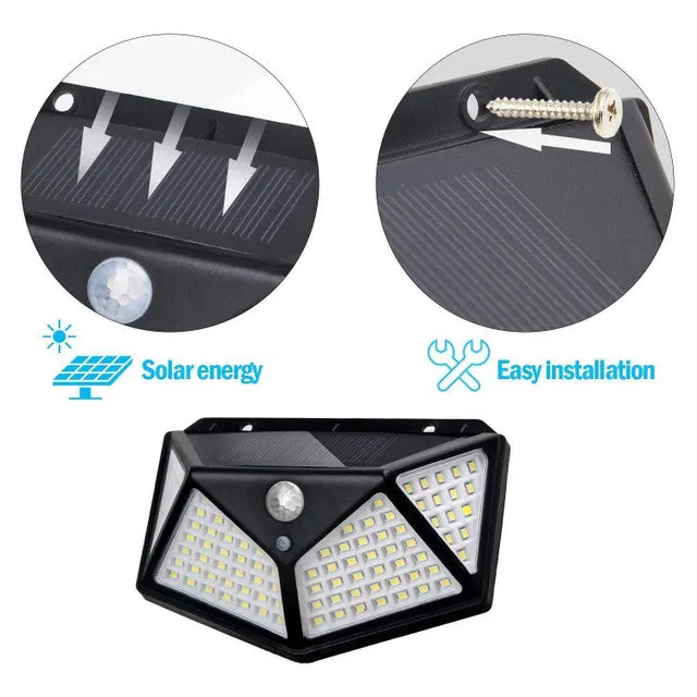 114 Led Solar Wall Light