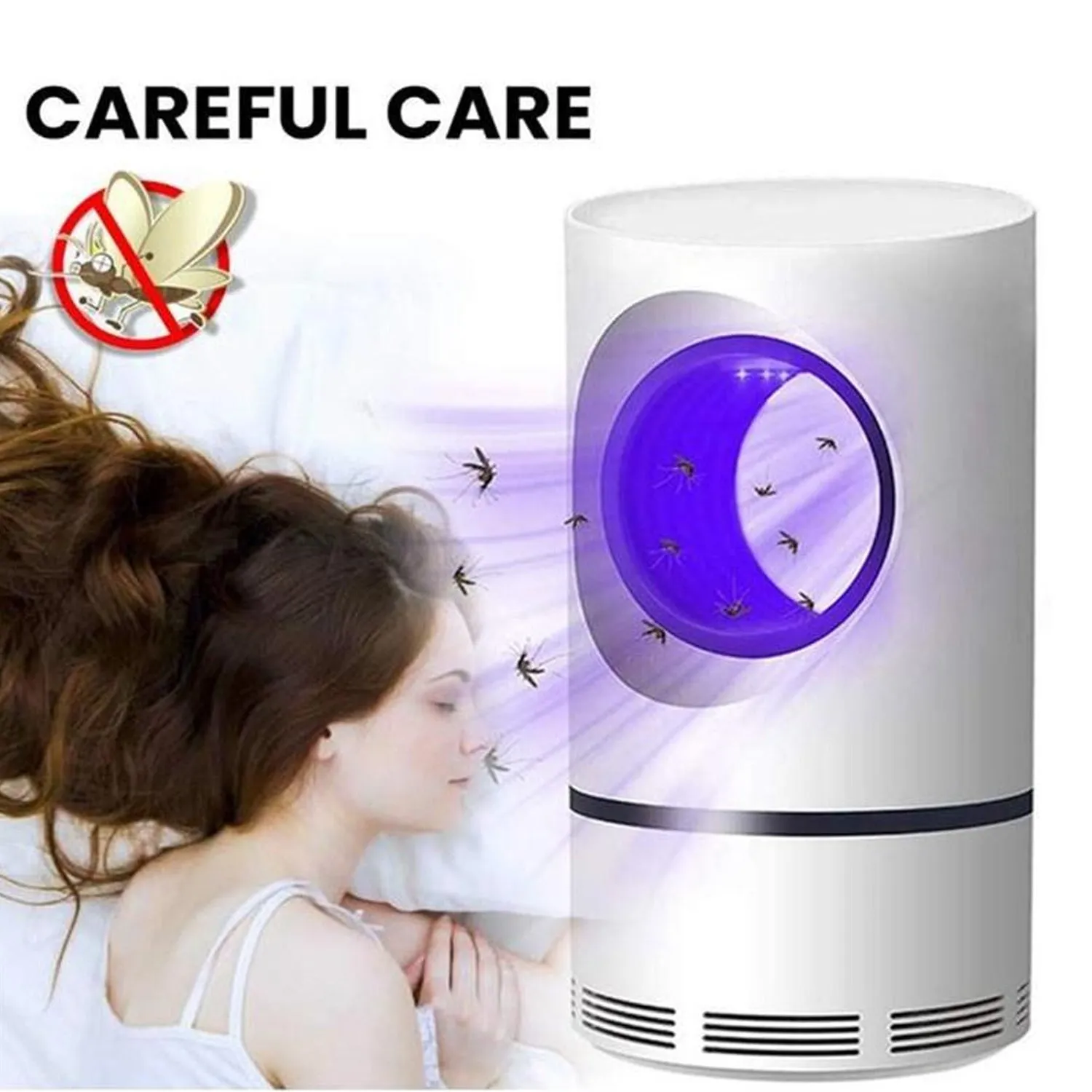 1225L Electronic Led Mosquito Killer Lamps Machine for Home Insect Killer Electric Powered Machine Eco-Friendly Baby Freezer, Household Bin Display Rack