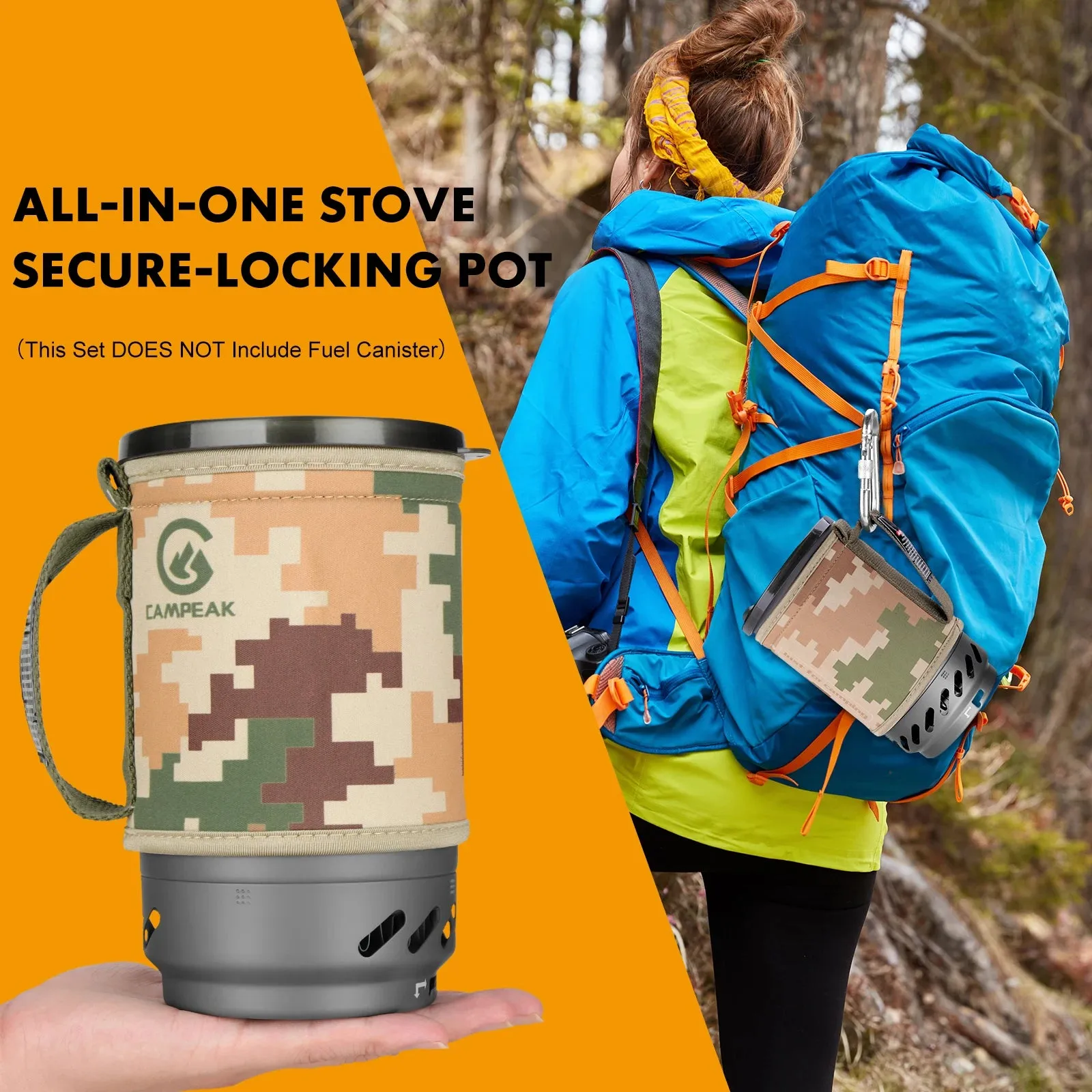 1.4L Backpacking Stove Camping