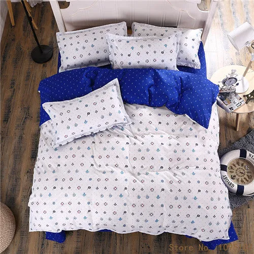 2017 home bedding Duvet cover set super king bedclothes grey flat sheet Adults bedding set 5 size bed linens AB side duvet cover