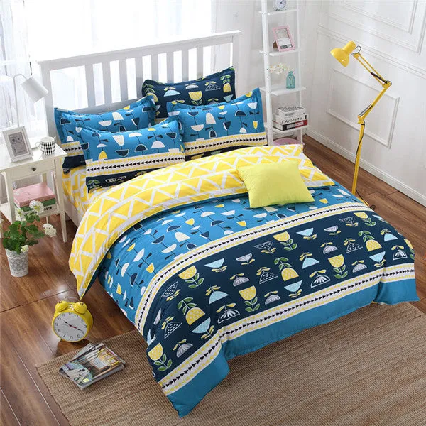 2017 new style fashion style queen/full/twin size bed linen set bedding set sale bedclothes duvet cover bed sheet pillowcases