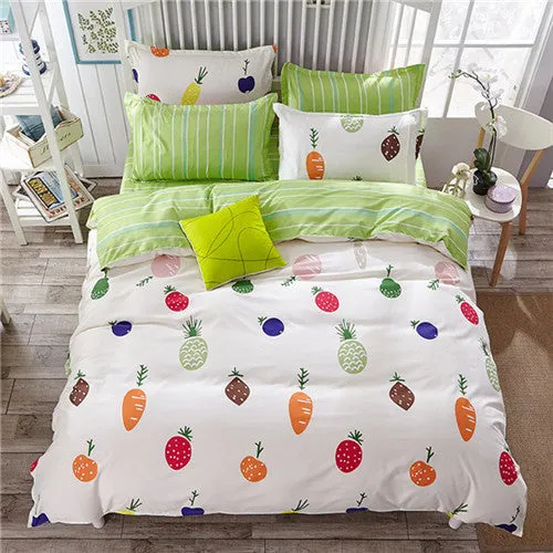 2017 new style fashion style queen/full/twin size bed linen set bedding set sale bedclothes duvet cover bed sheet pillowcases