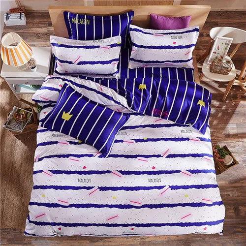 2017 new style fashion style queen/full/twin size bed linen set bedding set sale bedclothes duvet cover bed sheet pillowcases