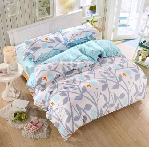 2017 new style fashion style queen/full/twin size bed linen set bedding set sale bedclothes duvet cover bed sheet pillowcases