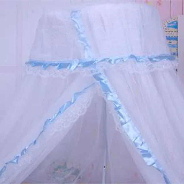 3 Colors 1 PC baby bed mosquito net Cute Baby Princess Canopy Crib Netting Dome Bed Mosquito Net for Nursery VBQ95 T30