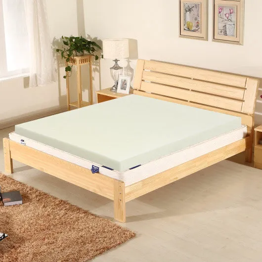 3-Inch Bed Mattress Topper Air Cotton for All Night’s Comfy Soft Mattress Pad-Full Size