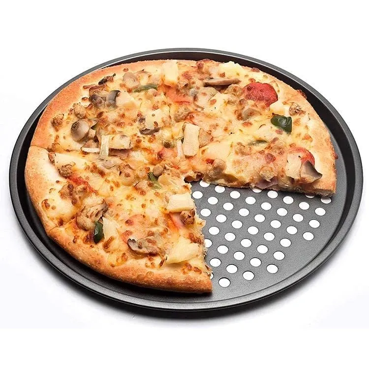 33cm Non Stick Round Pizza Tray