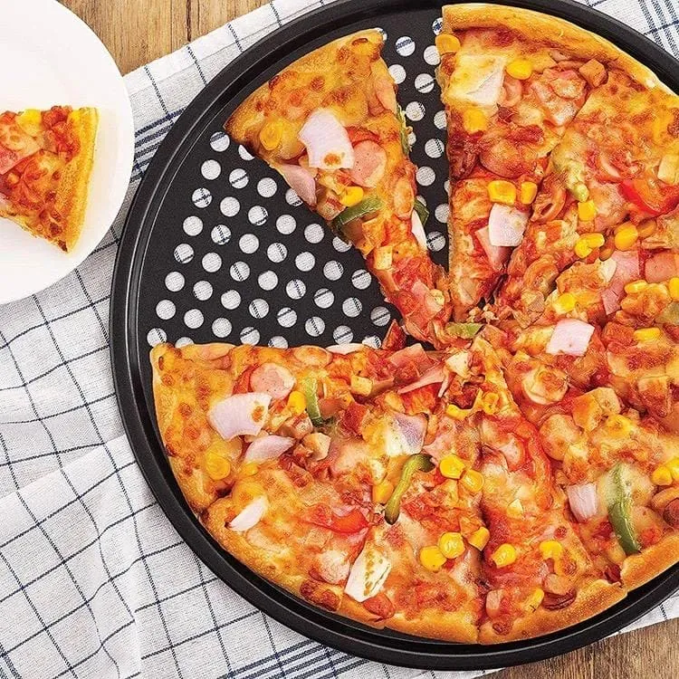 33cm Non Stick Round Pizza Tray