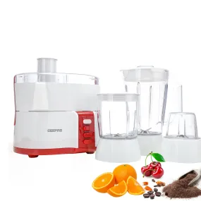 4-In-1 Multifunctional Food Processor, Blender & Juicer