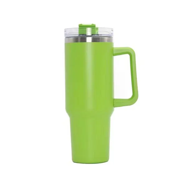 40 OZ.  Plain Tumbler w/Handle