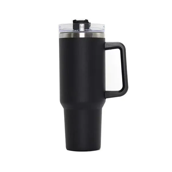 40 OZ.  Plain Tumbler w/Handle