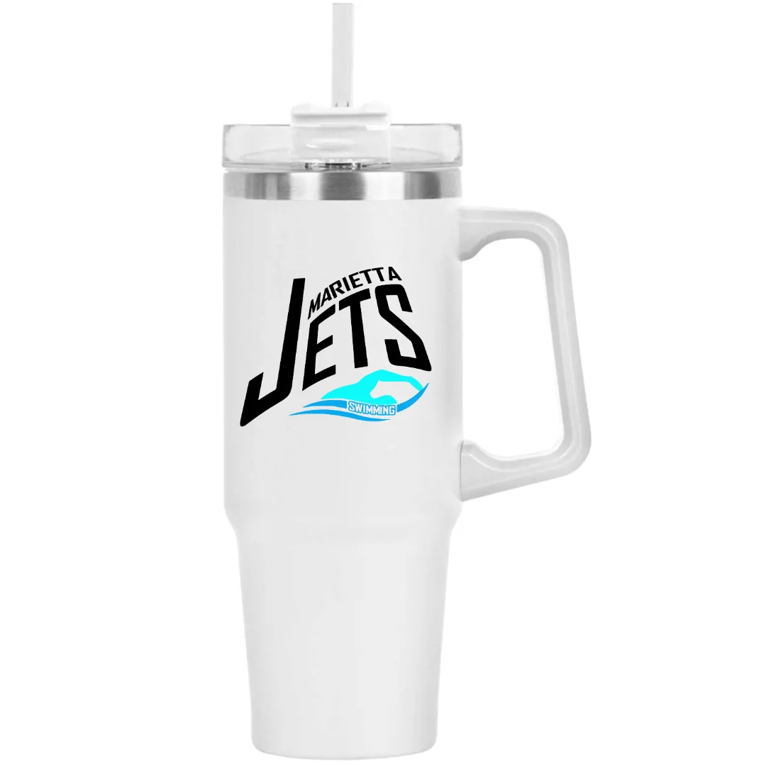 40oz Insulated Tumbler (Customized) - Marietta Jets