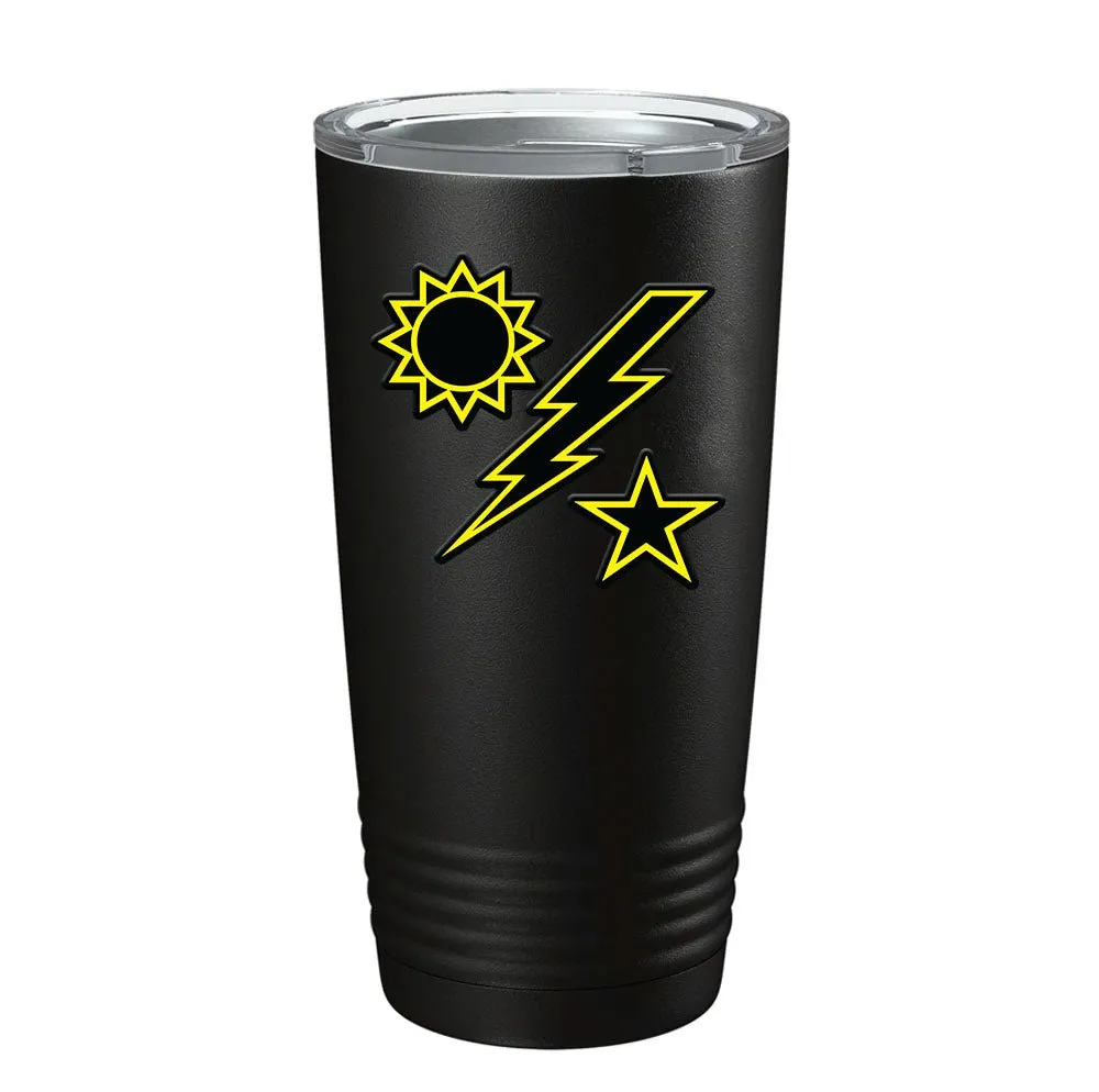 75th Star Sun Bolt Tumbler