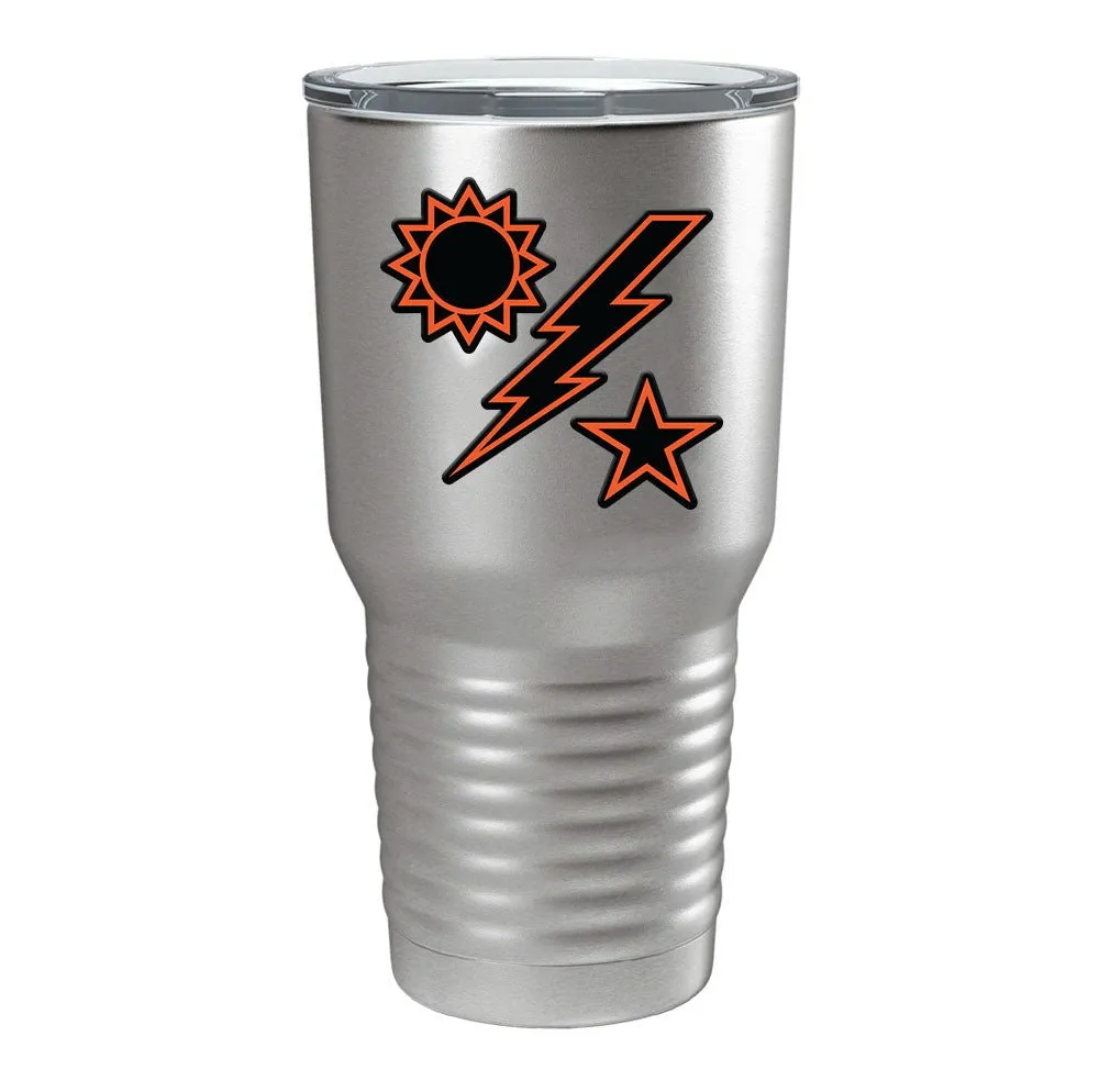 75th Star Sun Bolt Tumbler