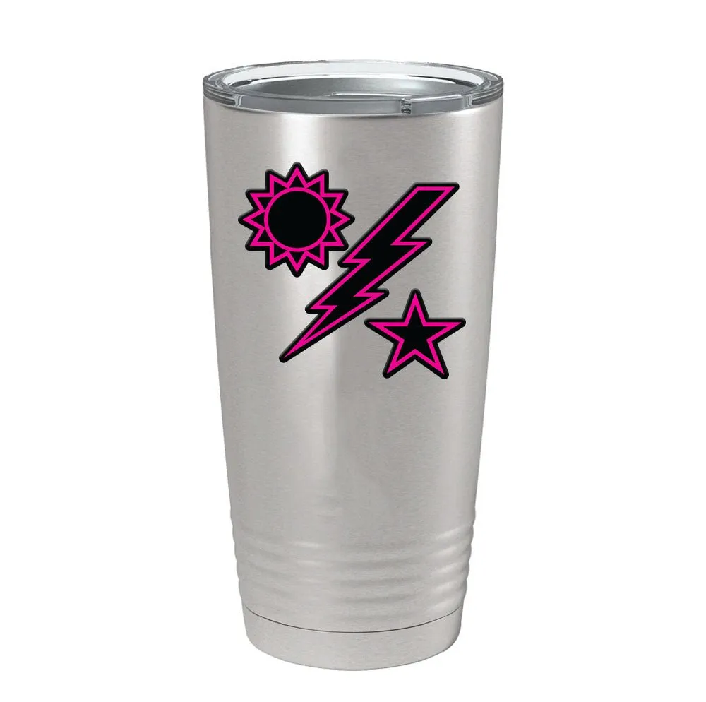 75th Star Sun Bolt Tumbler