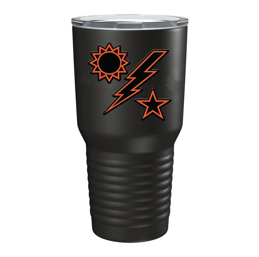 75th Star Sun Bolt Tumbler