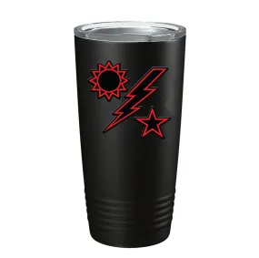 75th Star Sun Bolt Tumbler