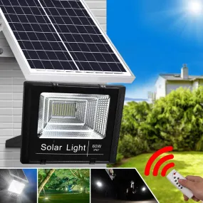 80 LED Solar Street Light 60W IP67 Waterproof Motion Sensor Leier