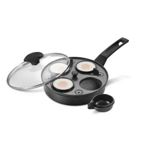 9 X Tougher Non-Stick Egg Poacher Pan