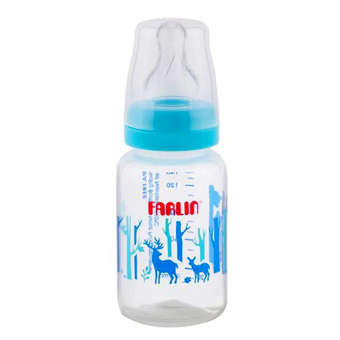 AB-41011-B PP STANDARD NECK FEEDING BOTTLE 140 ML