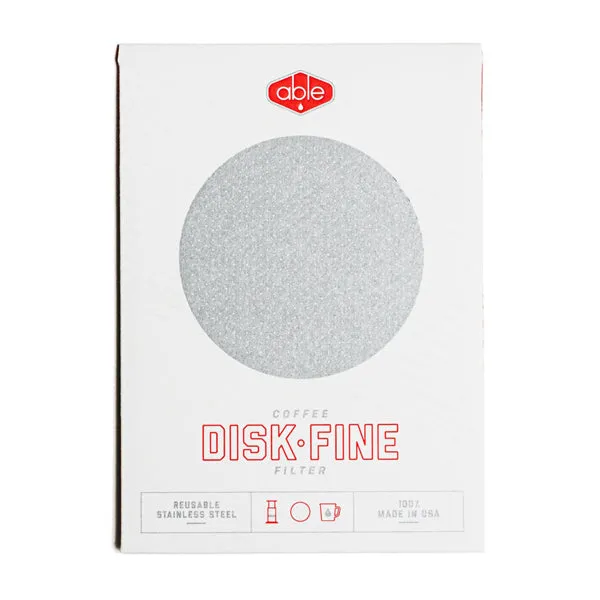 Able Disk Fine Reusable AeroPress Coffee Filter