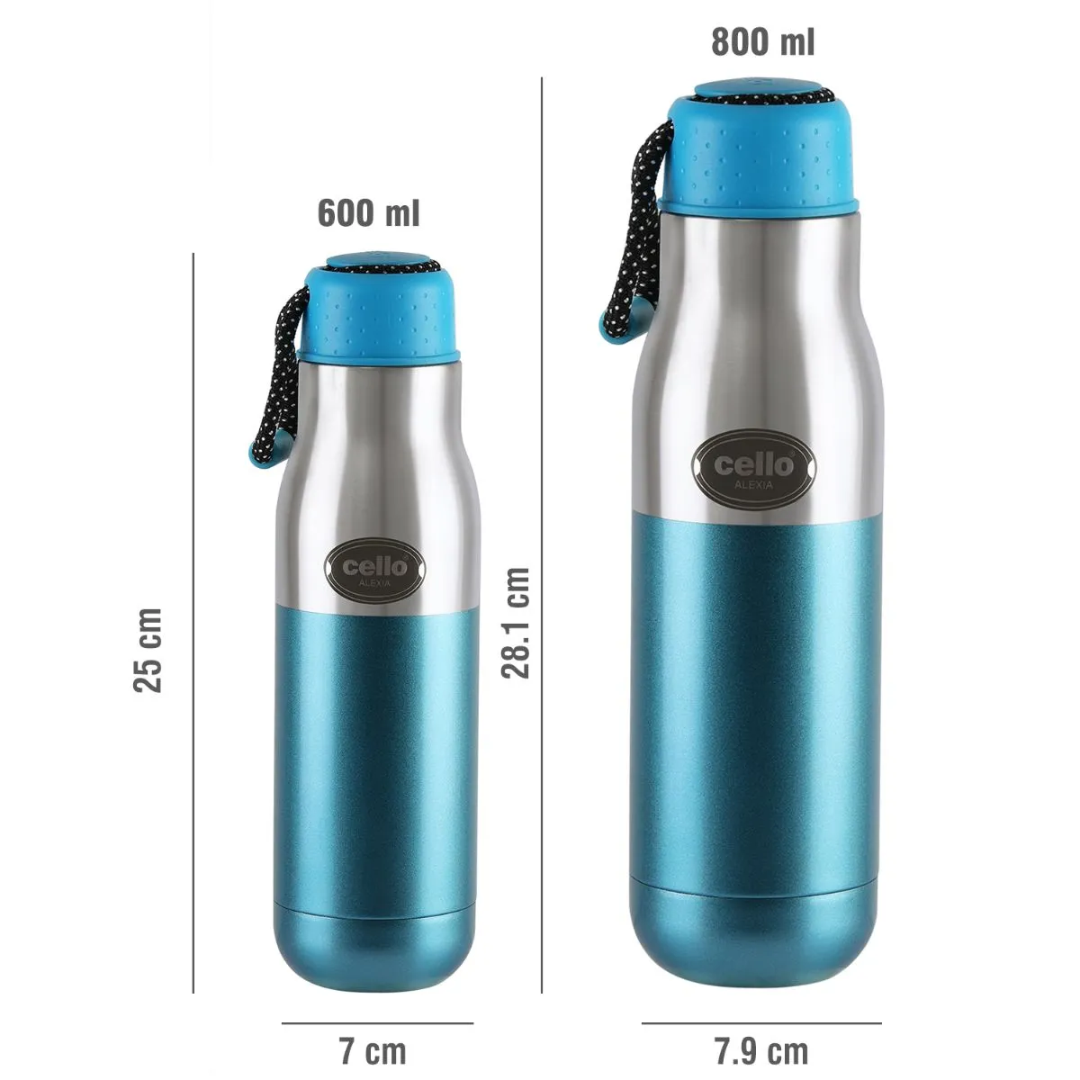 Alexia Flask, Vacusteel Water Bottle, 800ml