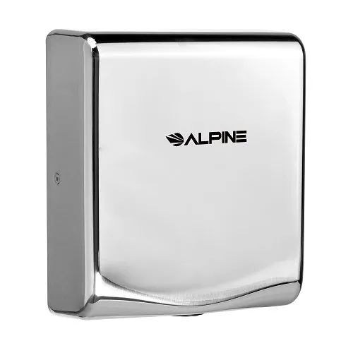 ALPINE® 405-10-CHR WILLOW™ ADA Compliant Chrome Stainless Steel High-Speed Hand Dryer