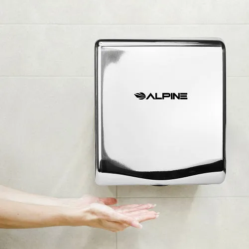 ALPINE® 405-10-CHR WILLOW™ ADA Compliant Chrome Stainless Steel High-Speed Hand Dryer