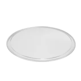 Anygleam 10 Inches Pizza Tray Aluminum Wide Rimmed Non stick Metallic Dish Cake Baking Pan for Kitchen