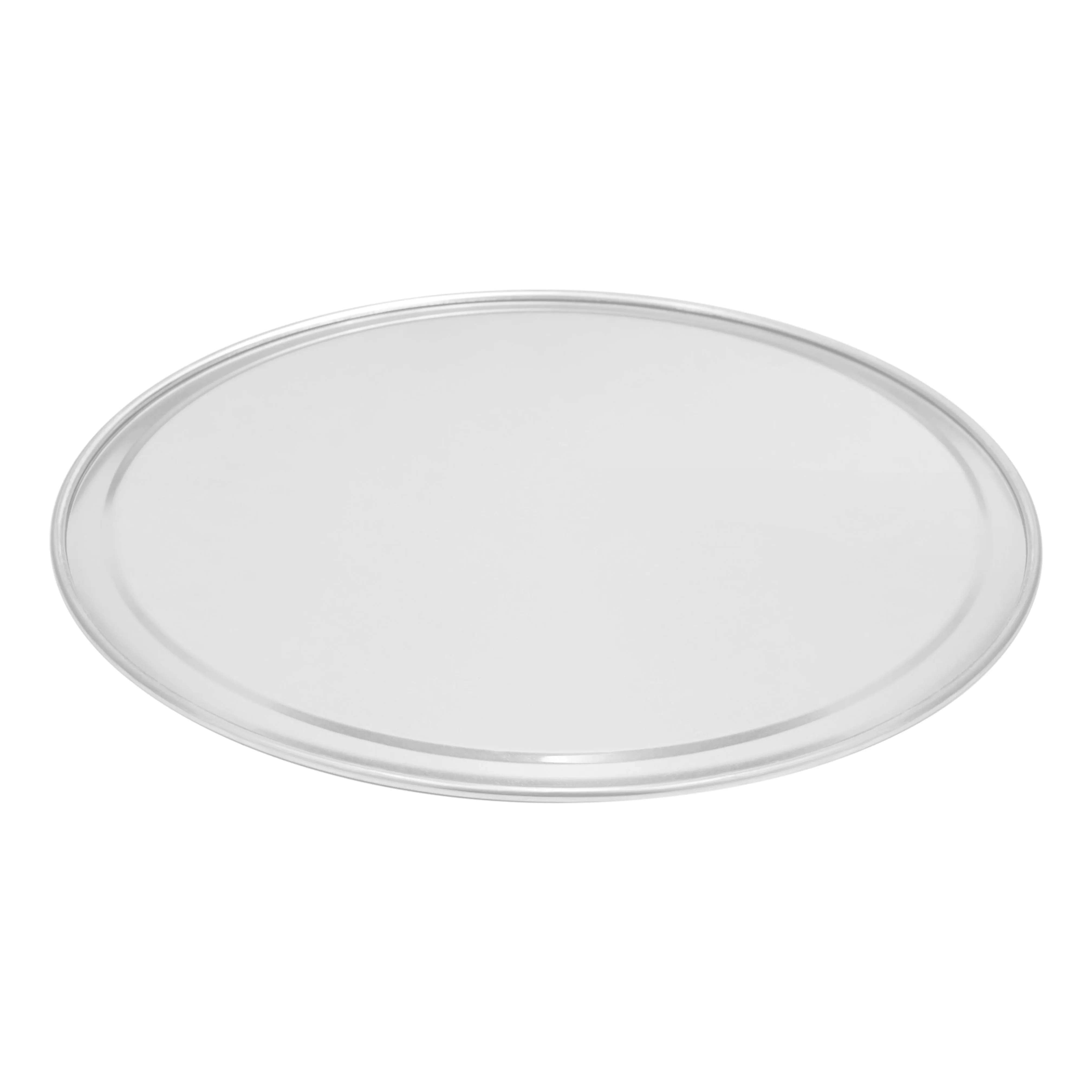 Anygleam 9 Inches Pizza Tray Aluminum Round Rimmed Non stick Metallic Dish Cake Baking Pan for Kitchen