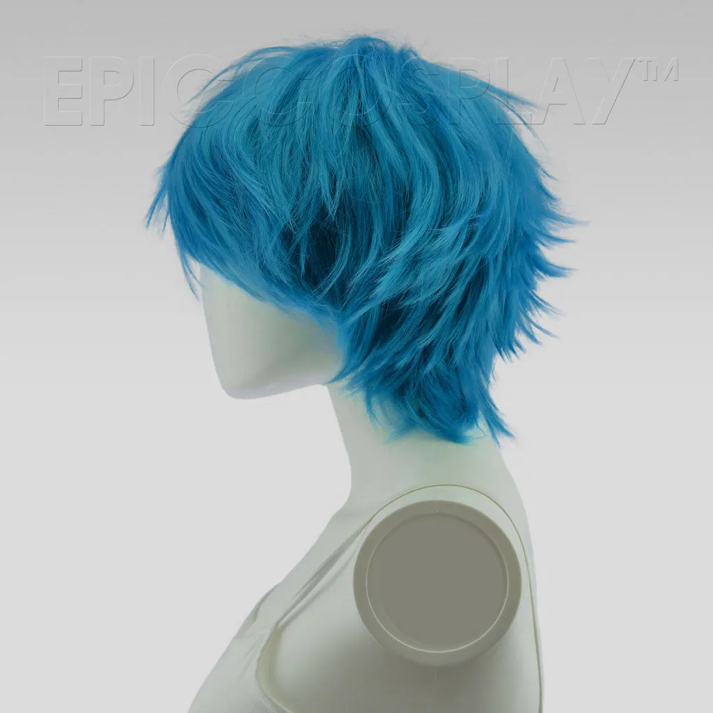 Apollo - Teal Blue Mix Wig