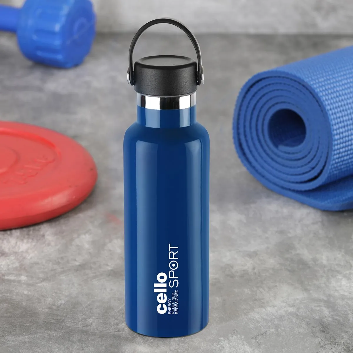 Aqua Bliss Flask, Vacusteel Water Bottle, 600ml