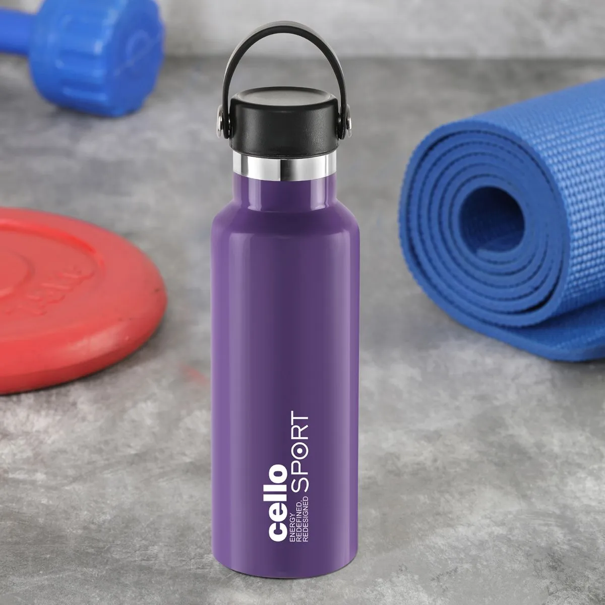 Aqua Bliss Flask, Vacusteel Water Bottle, 600ml