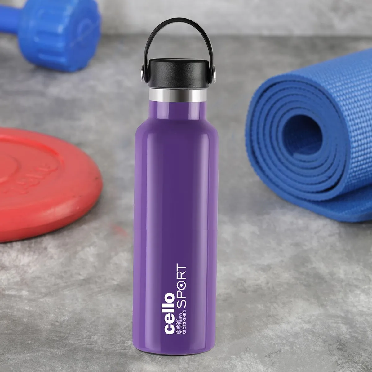 Aqua Bliss Flask, Vacusteel Water Bottle, 800ml