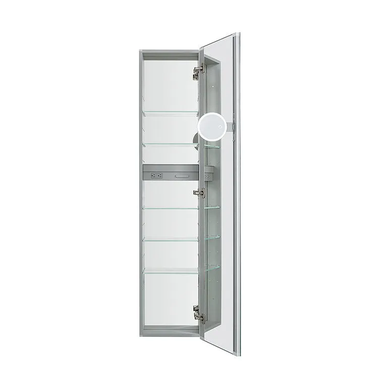 Aquadom Royale 15x70 Right or Left Hinge Side, Tall Medicine Cabinet