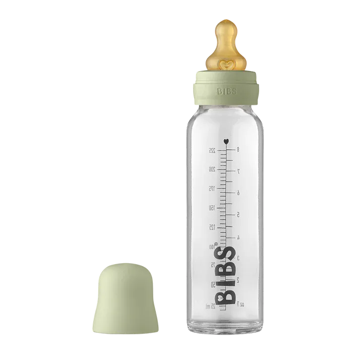 Baby Glass Bottle Set - Sage VARIOUS SIZES