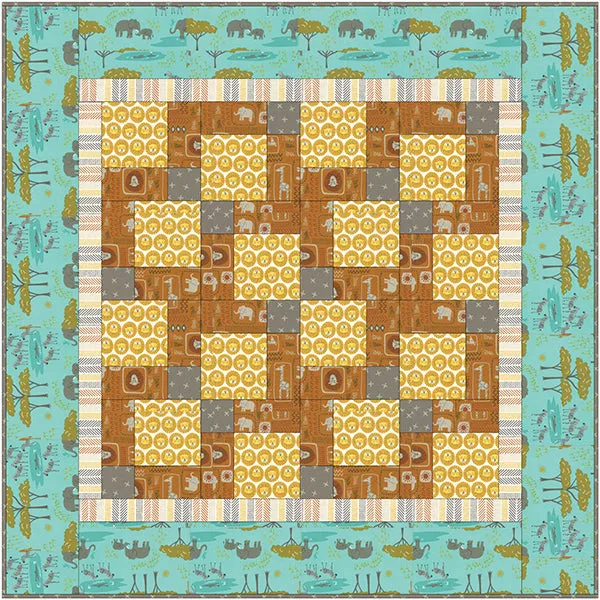 Baby Nines Quilt Quilt Pattern PQ-032 - Paper Pattern