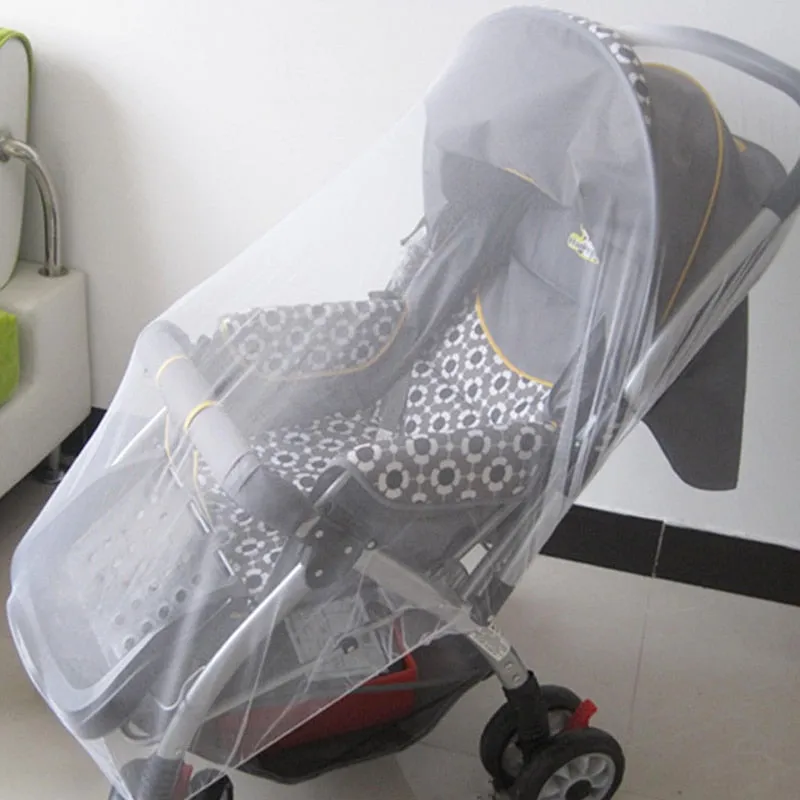 Baby Stroller Mosquito Net Pushchair Cart Insect Shield Net Mesh Safe