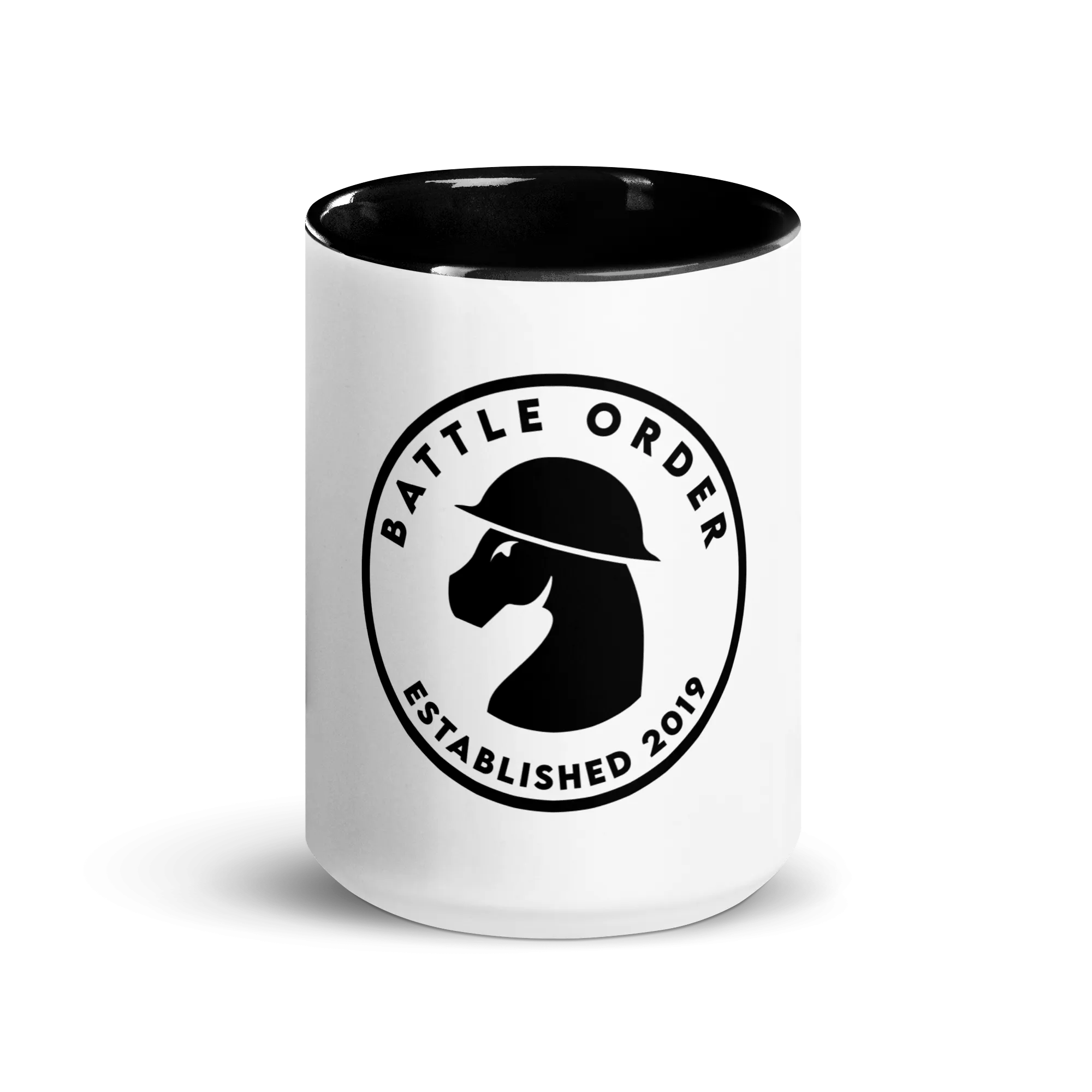 Battle Order Mug (White with Black Interior)