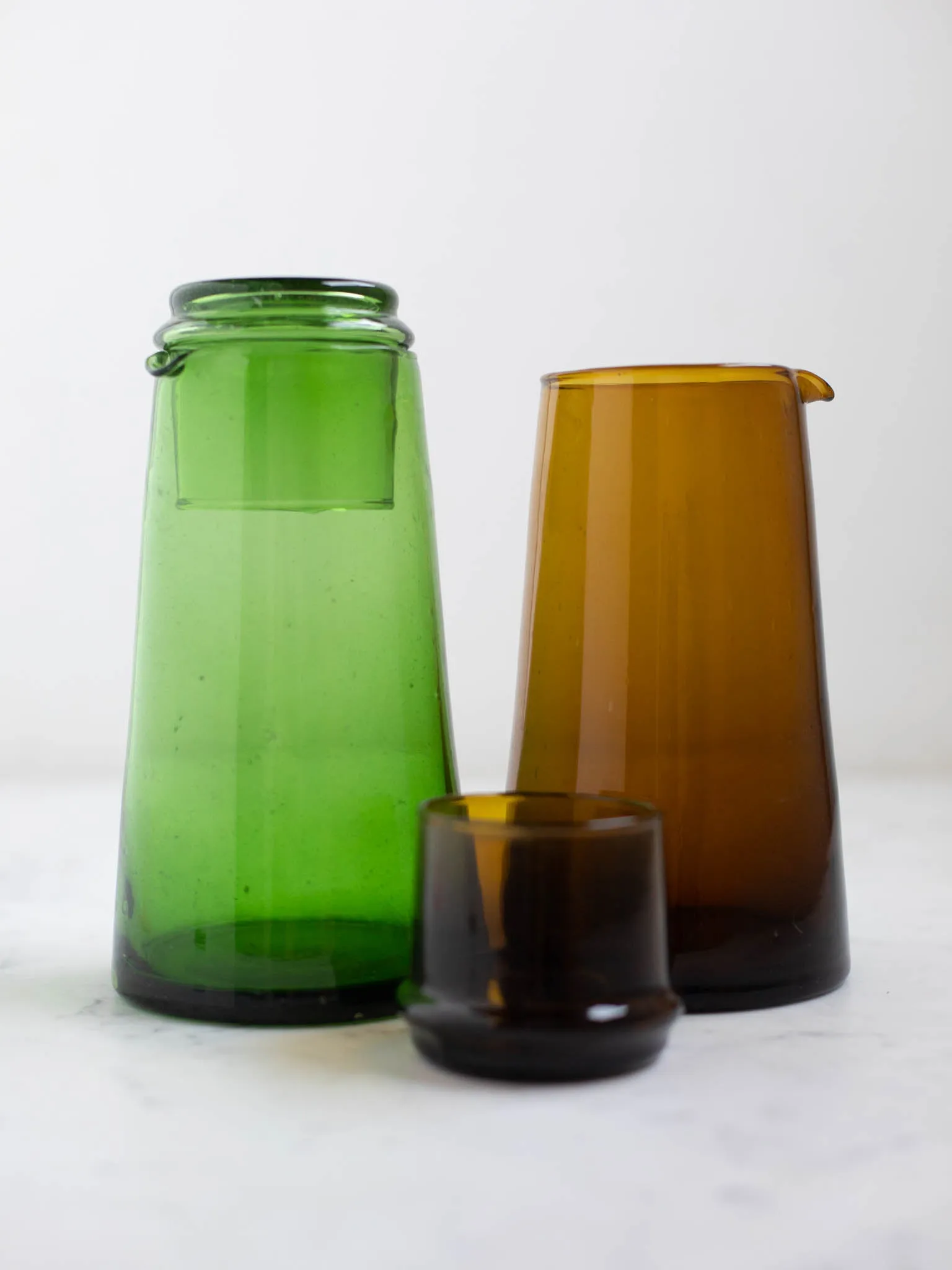 Beldi Carafes and Tumblers