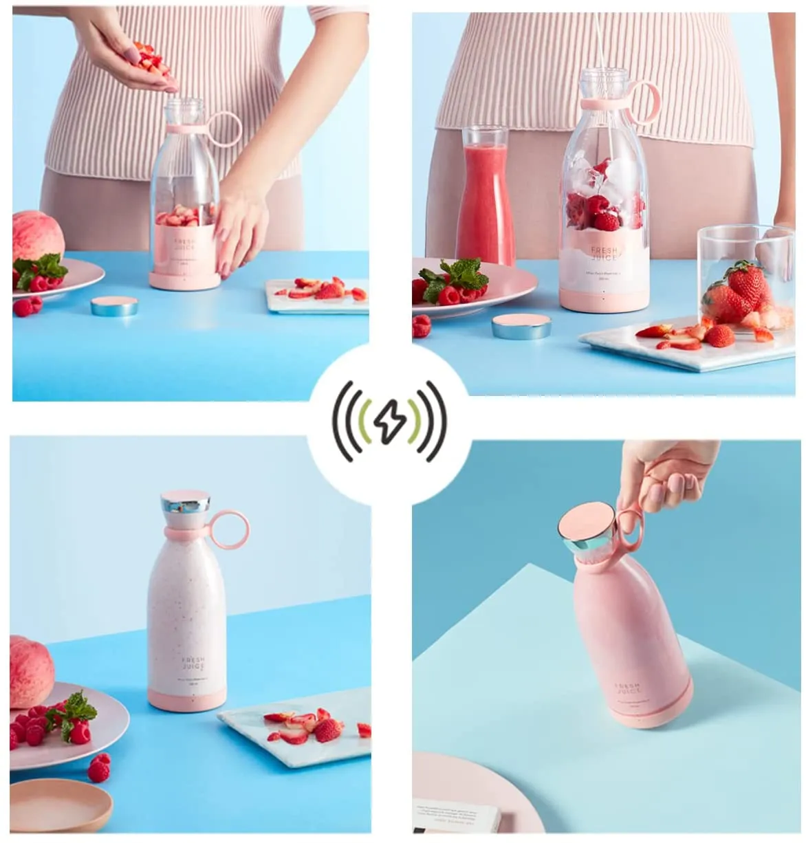 Blender electric juicer mini fruit