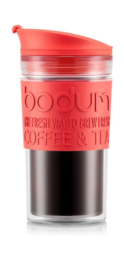 Bodum Travel Mug Travel Mug Double Walled Plastic, 0.35 L