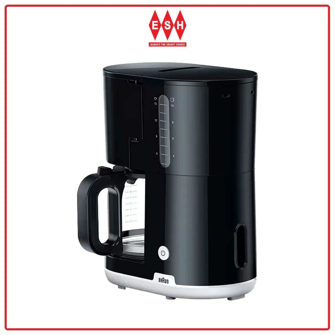 Braun KF1100BK Breakfast1 10 Cup AromaCarafe Coffee Maker