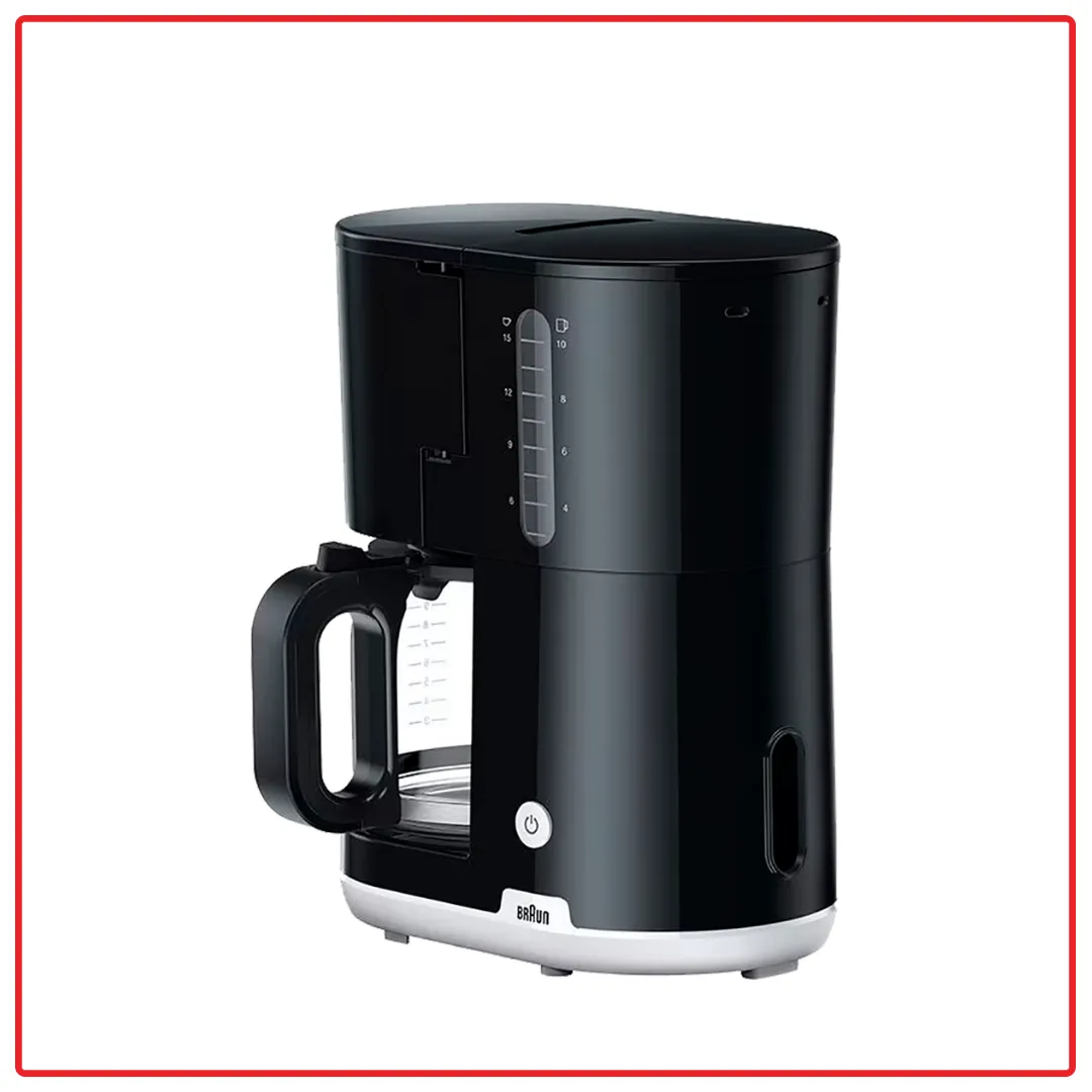 Braun KF1100BK Breakfast1 10 Cup AromaCarafe Coffee Maker