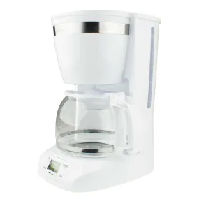 Brentwood TS-219W 10 Cup Digital Coffee Maker, White