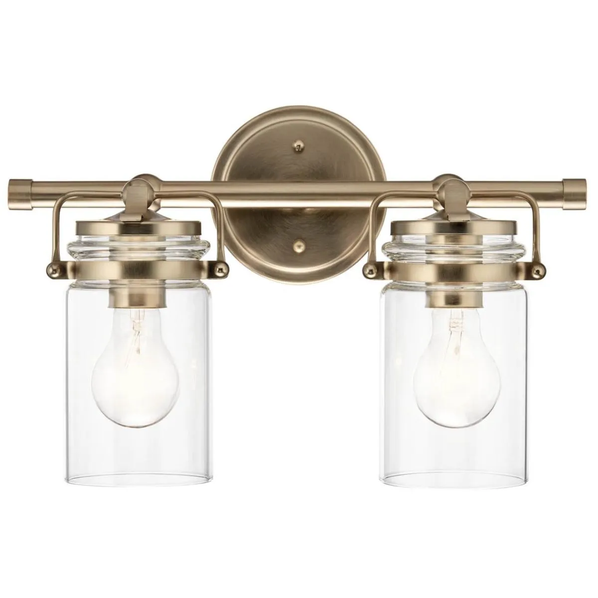 Brinley 16 in. 2 Lights Vanity Light Champagne Bronze finish